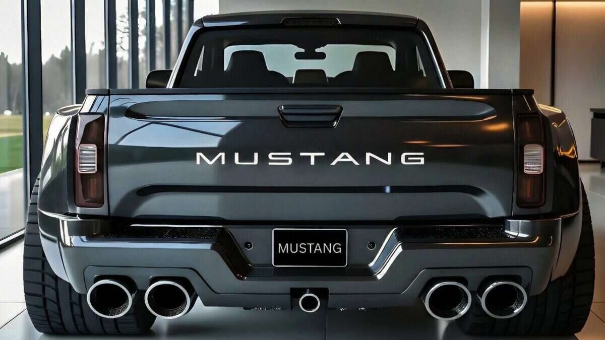 2026 ford mustang pickup revealed: v8 engine, advanced features, mpg & pricing details