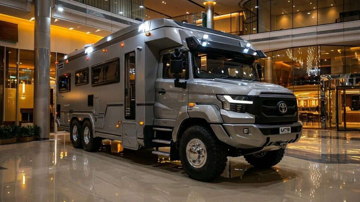 2026 toyota hikecruze 6x6 motorhome: the ultimate off-road luxury camper built for extreme adventure