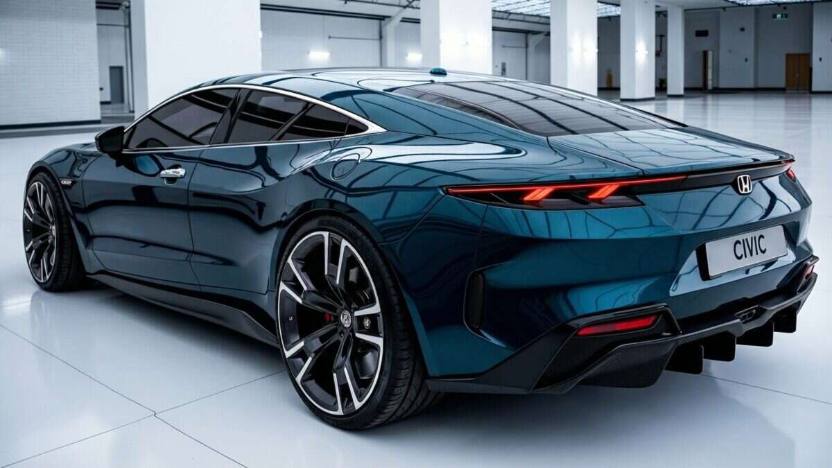 honda civic 2026 hybrid launch: luxury features, 45 mpg efficiency & futuristic technology revealed